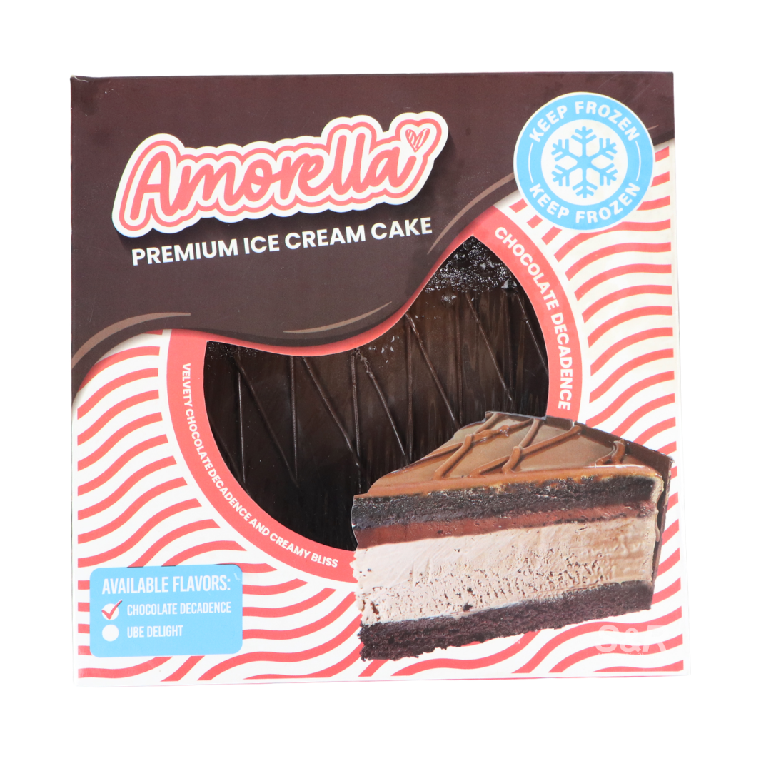 Amorella Premium Ice Cream Cake Chocolate Decadence 1.3kg